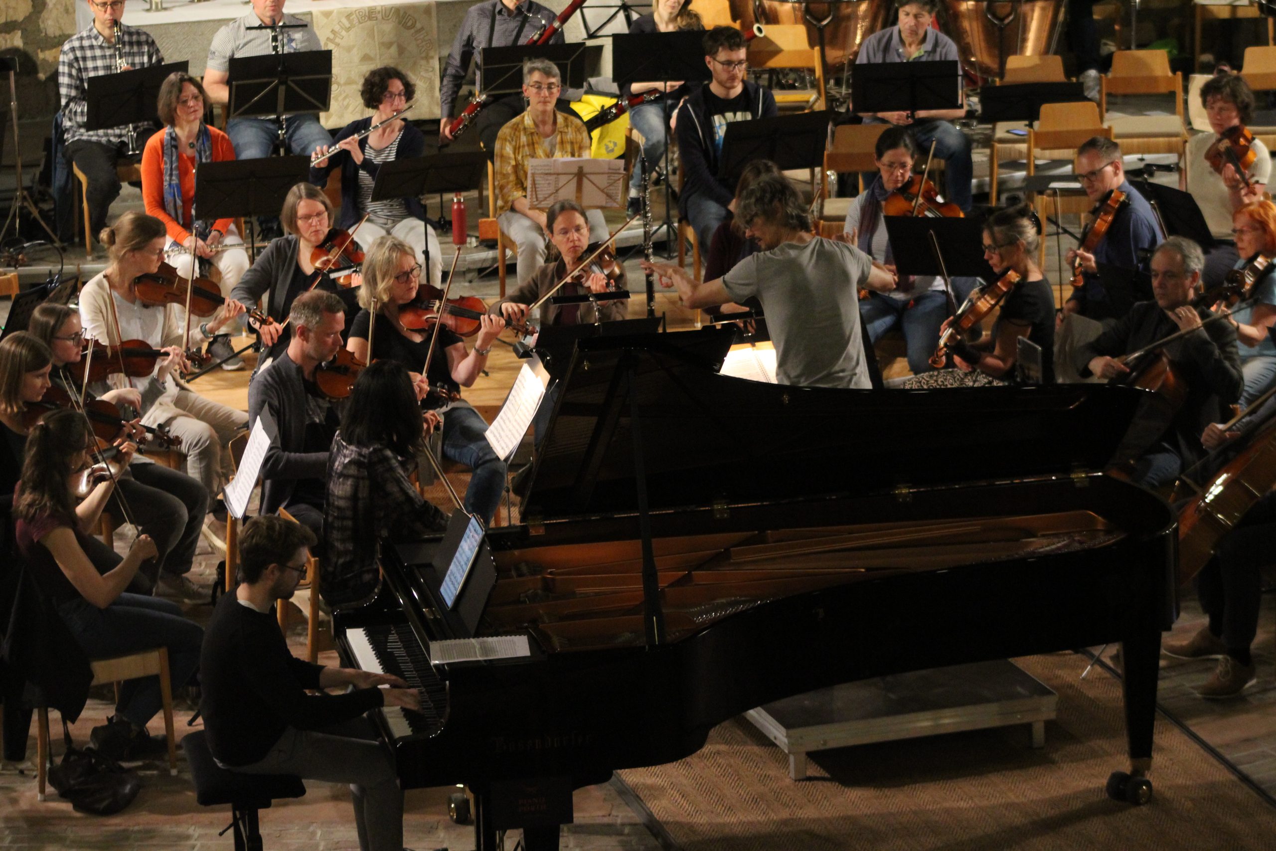 Orchesterprobe der Jungen Sinfoniker